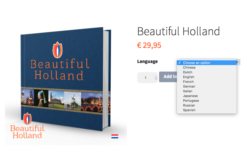 Beautiful Holland book – a great gift